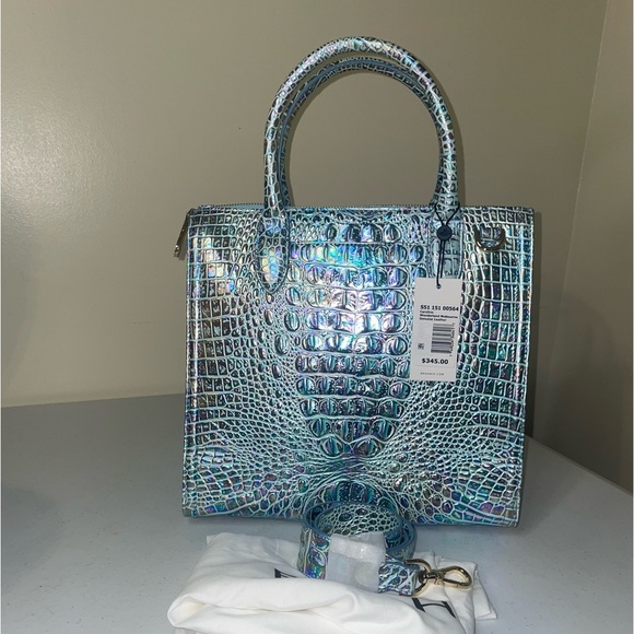 Brahmin Wonderland Caroline Melbourne Satchel NWT - Picture 5 of 16